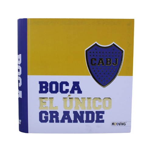 Carpeta N°3 Club Atletico Boca Juniors Mooving Sos Mi Vida