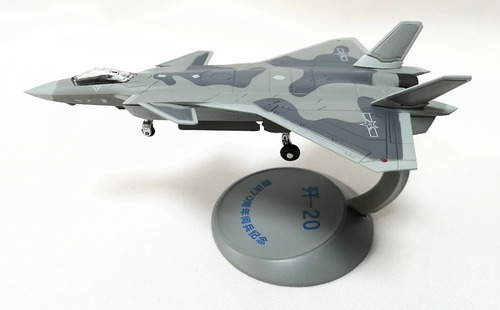 Miniatura Diecast 1/144, Chengdu J20, China
