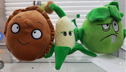 Set De Plantas Vs Zombies De Peluche Nuevos 