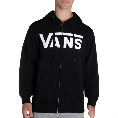 Campera Vans Classic Zip Hoodie Frenchy Casual Urbano Ngr