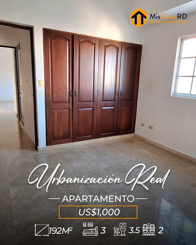 Amplio Apartamento En Renta En Sector Urbanización Real