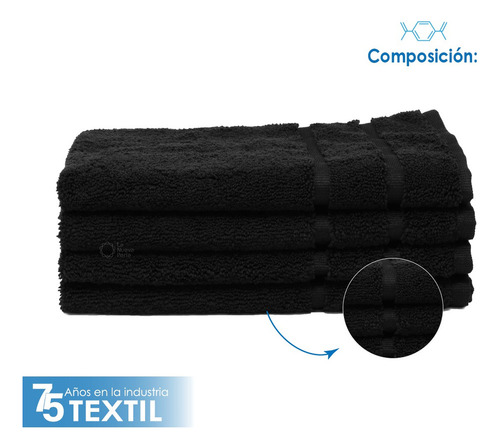 Hh 5 Toalla Pullman Microfibra Super Absorbente 60x40
