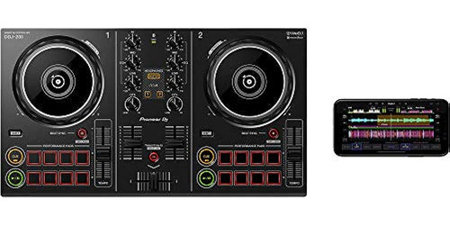 Controlador Dj Pioneer Ddj-200 Negro De 2 Canales