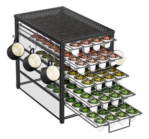 Simple Trending Soporte Para Cápsulas De Café De 5 Niveles