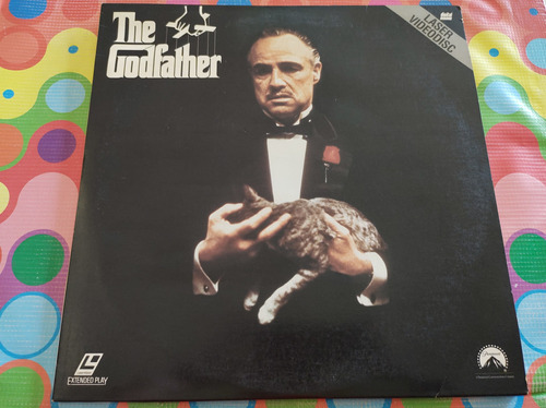 The Godfather Lp Francis Ford Coppola's Láser Disc W