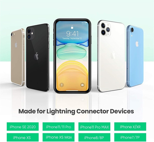 Imagen 5 de 7 de Cable Adaptador Lightning A 3.5mm Hembra Audio iPhone 12 11