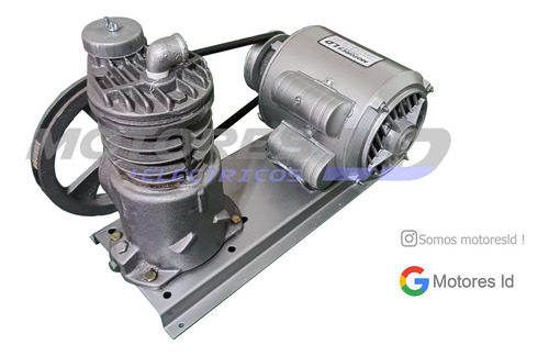 Compresor De Agua 1 Hp Cabezal Grande Nacional Perforaciones