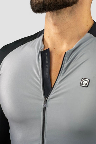 Camisa Masc Free Force Start Gradient Stell Peluciada M Long