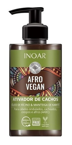 Inoar Afro Vegan Activador De Rizos Rulos