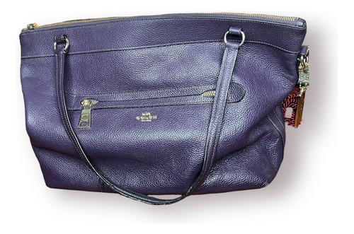 Bolsa Coach Monogram Color Purpura Oscuro