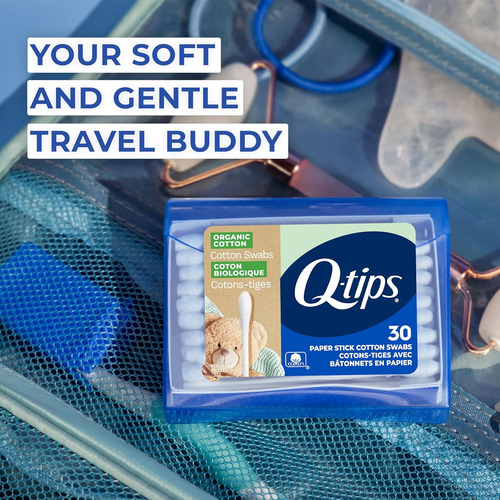 Q-tips Hisopos De Algodón Orgánico, Artículos De Tocador De