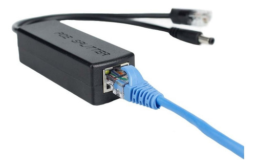 Adaptador Poe 48v Haiz Hz-4812b Poe 110v/220v