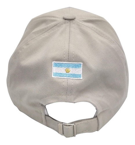 Imagen 2 de 5 de Gorra Islas Malvinas Tacticas Bordadas Militares Beige Color