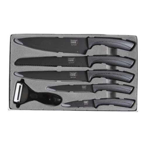 Set De Cuchillos Premium De Acero Inox X 6 Unidades 