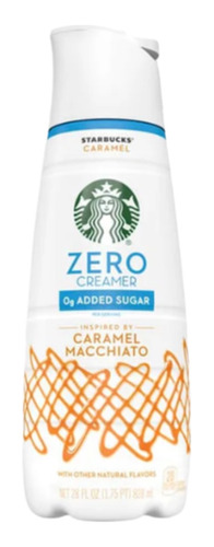 Crema Starbucks Zero Azúcar Caramel Macchiato 828ml Xchws P
