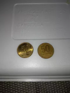 Se Venden Monedas 50centavos,año 1993y1994 Tengo 2 Monedas