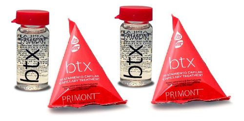 Kit Btx- 2 Ampollas + 2 Tratamiento 20g Primont