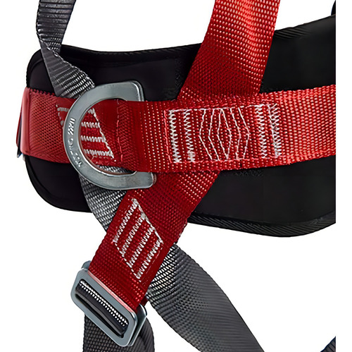 Cinto De Segurança Paraquedista Abdominal 800404 Camper Cor Vermelho