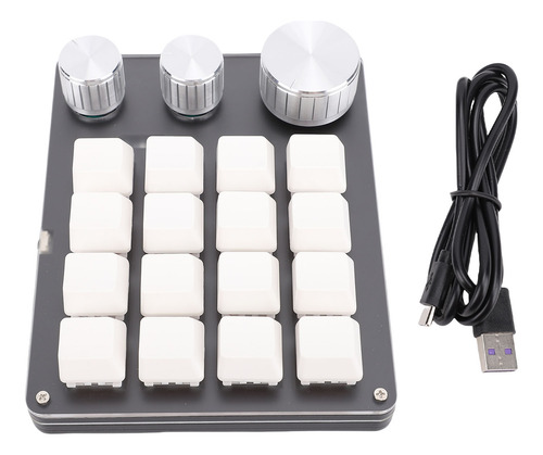 Teclado Personalizado Macro Pad Programable De 16 Teclas Con