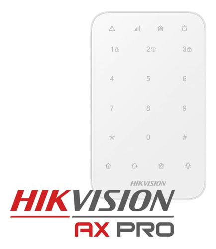 Ax Pro Teclado Inalambrico Hikvision Para Armado Y Desarmado