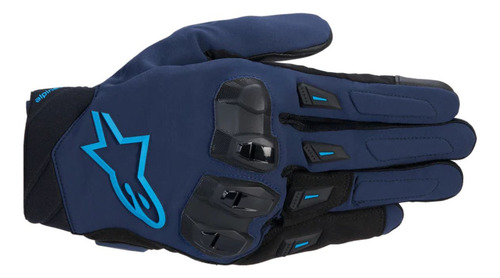 Luva Motociclista Road Alpinestars Sp X 3 Azul Escura Azul Cor Azul-escuro Tamanho L