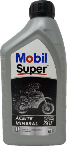 Aceite Mobil Super 2t - 1 Litro