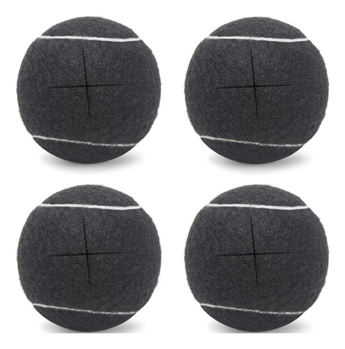 4 Pcs: Bolas De Deslizamiento De Caminantes, Bolas De Tenis