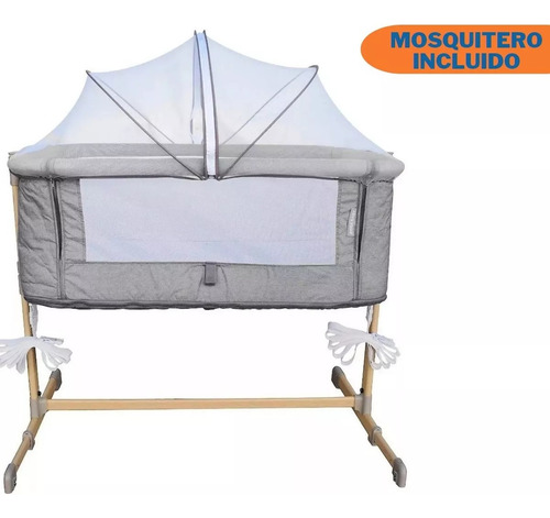 Cuna Mega Baby Colecho Moises Y Mecedor 3 En 1 + Mosquitero