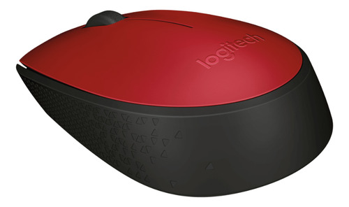 Mouse Logitech Inalámbrico M170 Rojo