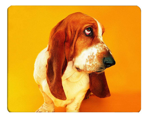 Alfombrilla Raton Para Juego Diseño Perro Basset Hound