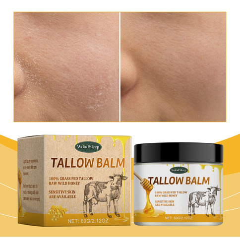 F Beef Sallow Cream Grass Feed Cow Balm Para Cuidar Do Rosto