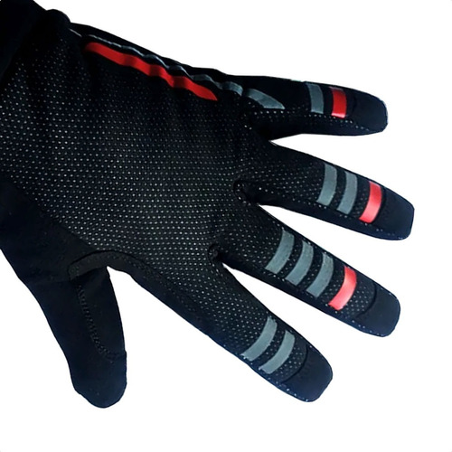Imagen 3 de 3 de Guantes Para Ciclismo Mti Windstopper Dedos Largos