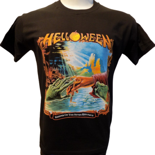 Remera De Helloween Keeper Of The Seven Keys 2 Que Sea Rock 
