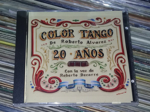 Roberto Alvarez Color Tango 20 Años Cd Sellado Arg / Kktus