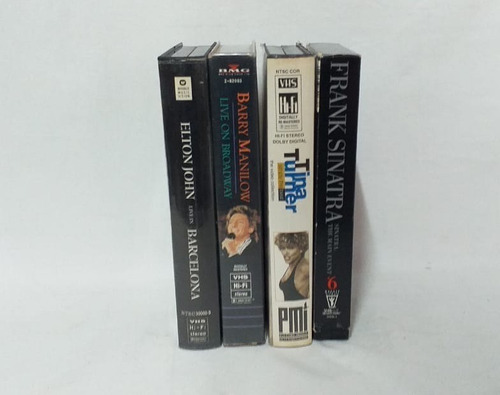 Imagem 3 de 5 de Kit Fitas Vhs - Tina Turner - 4 Peças