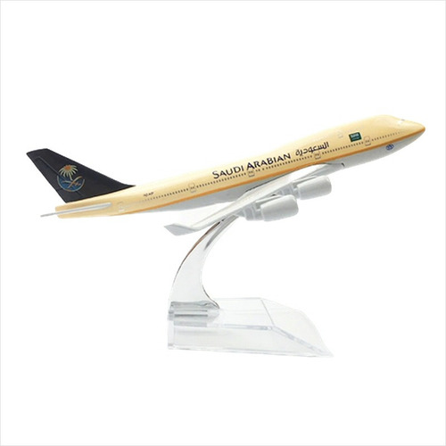 Imagen 3 de 5 de Boeing 747 Avión De Saudi Arabian, Esc 1:500, 100% Metal