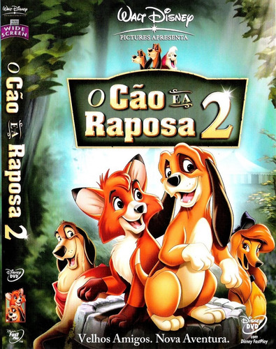 Dvd O Cão E A Raposa 2 2006 - Animação Disney