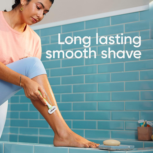 Razors Gillette Venus, Extra Suaves, Verdes, Desechables, 2