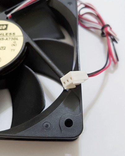 Imagem 3 de 6 de Cooler Micro Ventilador 120x120x25mm 12v Rolamento Duplo