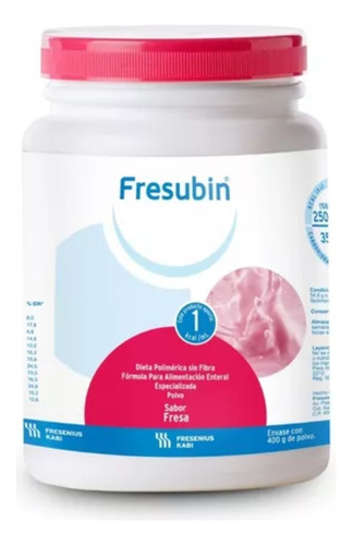 Fresubin Sabor Fresa Polvo 400 G. Fresenius