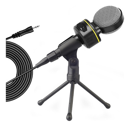 Micrófono Condensador Omnidireccional Negro Cardioide Sf930