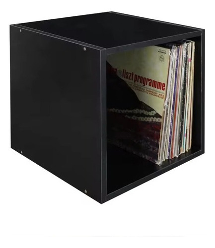 Rack O Mueble Cubos De Madera Para Discos De Vinilo