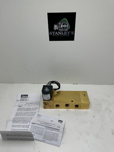 Parker 73417bn4uno0n0c111p3 Pilot Spool Solenoid Val Cct