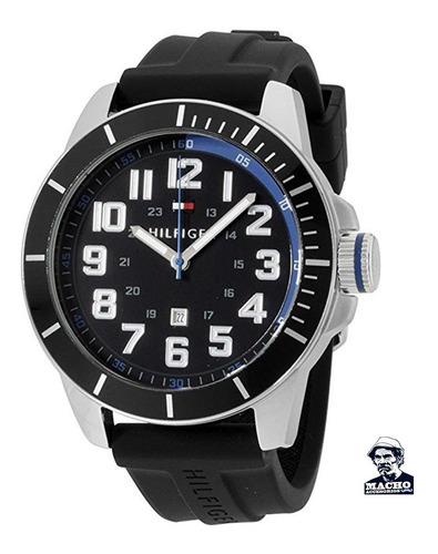 Reloj Tommy Hilfiger 1791072 Negro Original De Usa En Caja