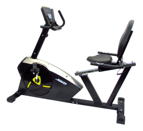 Imagen 1 de 3 de Bicicleta fija JBH 19 horizontal color negro