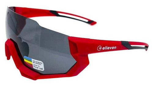 Oculos Ciclismo Polarizad0 Air Ii Vermelho - Elleven Cor da lente Cinza