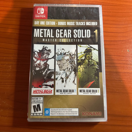 Metal Gear Solid Master Collection Vol. 1 - Nintendo Switch