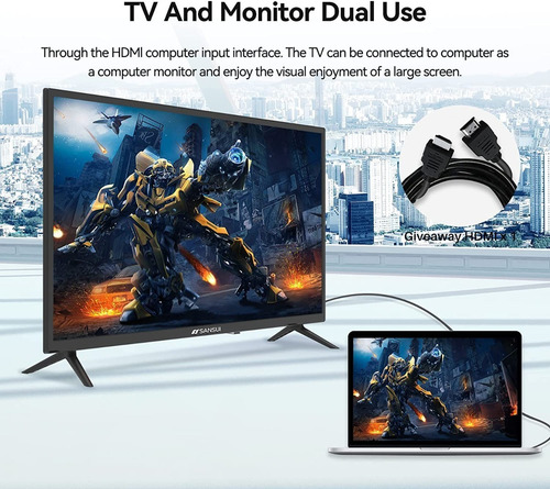 Pantalla Sansui Led Hd 32 Pulgadas. (Usado)