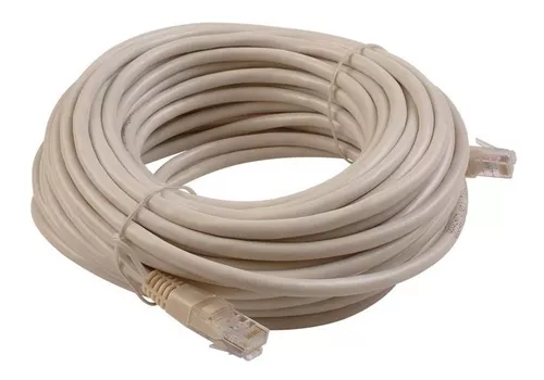 Cable de Red Patch Cord 15 metros - Tecnología en Línea