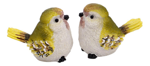 Estatua De Pájaros Artesanía De Escultura De 55x35x45cm